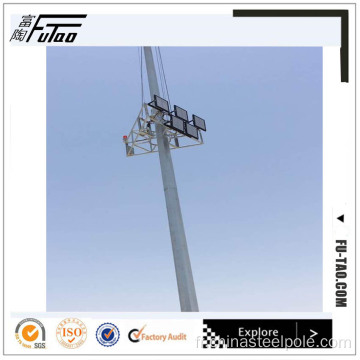 High quality 35m Stadium High Mast Pole